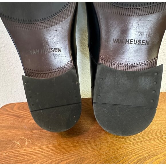 Van Heusen Anthony Line Dress Shoes  Black Size 10 Sku 2702 - Picture 8 of 15